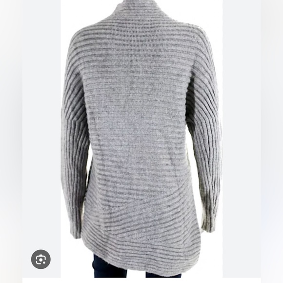 Helmet Lang Gorgeous Alpaca/Silk Asymmetrical Sweater - Picture 2 of 7